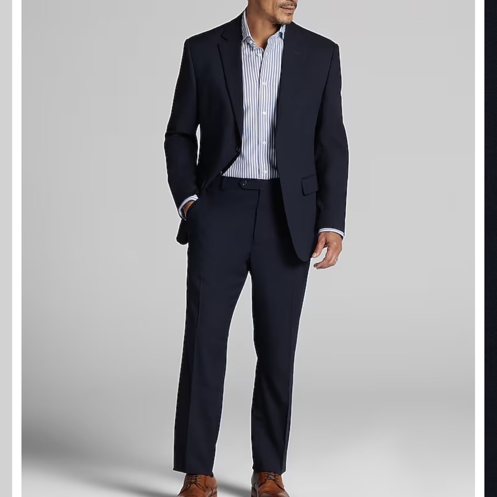 Men's Navy Blue Suit